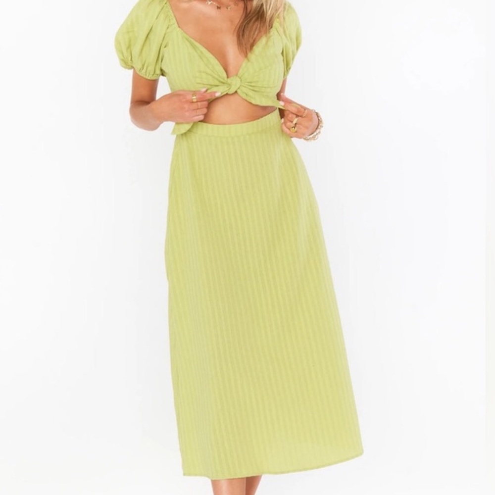 Show Me Your MuMu Gabrielle Tie Dress